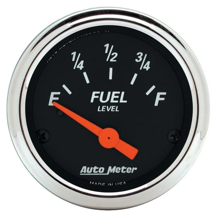 - AutoMeter 1422 Designer Black Fuel Level Gauge