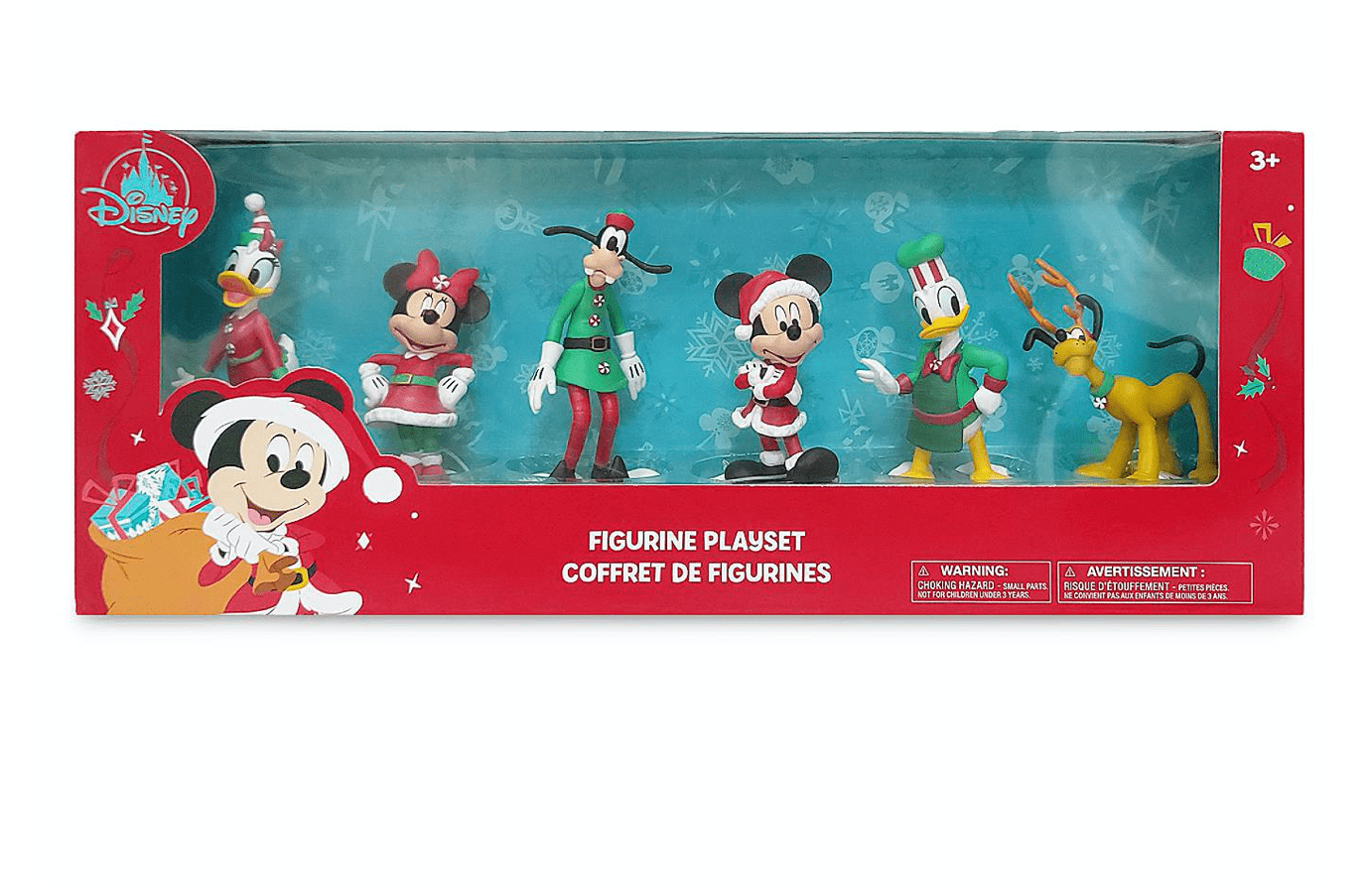 ミッキーマウス クリスマスフィギュア mickey mouse holiday Disney Mickey Mouse, Minnie, and Friends Christmas Holiday