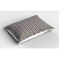thumbnail image 2 of Ambesonne Espresso Pillow Sham 2 Pack, Cartoonish Coffee Beans, 30"x20", Pale Ceil Blue Pale Blue, 2 of 3