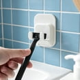 thumbnail image 3 of PPKVUFD 3 Pcs Razor Holder for Shower Self Adhesive Waterproof Shaver Razor Holder for Wall Removable & Reusable Loofah Hanger Hooks for Towels Accessories, Kitchen, Bathroom Use, 3 of 6