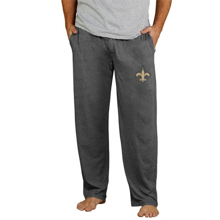 Men's Concepts Sport Charcoal New Orleans Saints Quest Knit Pants