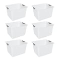 thumbnail image 4 of Sterilite Paniers de Rangement en Plastique Ultra Multiples Complets, Pack de 18, 4 of 10
