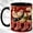 Black, variant on Cowboy Cat Coffee Mug, Western Boots Mug, Ceramic 11 oz