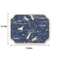 thumbnail image 2 of EGNMCR Room Decor, Home Decor, Home Decor Dish Drying Mat For Multiple Usage,Easy Clean, Mat For Kitchen Counter Or Sink,Refrigerator Or Drawer Liner L 16 Inches XW 20 Inches Kitchen absorbent mats, 2 of 5
