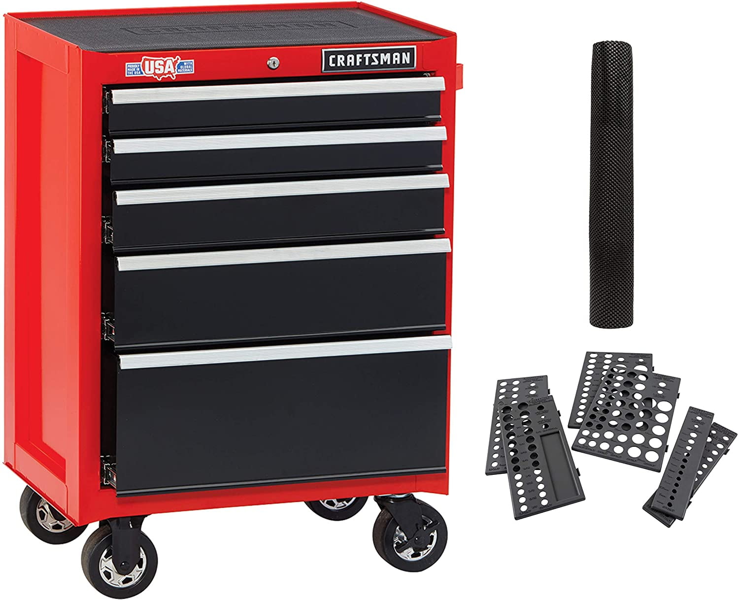 CRAFTSMAN Tool with Drawer Liner Roll & Socket Organizer, 26
