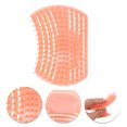 thumbnail image 3 of Unique Bargains 1 Pc Handle Hollow Hair Shampoo Brush for Head Massage 4.72"x3.15"x2.56" Light Pink, 3 of 6