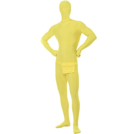 Second Skin Suit Adult Costume (Yellow)