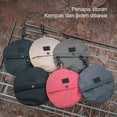 thumbnail image 3 of Hiking Hat Waterproof Wide Brim Foldable Shade Polyester Sunscreen Adjustable String Beach Hat Outdoor Supply, 3 of 7
