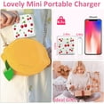 thumbnail image 6 of Yoobao Portable Charger 20W 10000mAh Cute USB-C in & Out Power Bank Fast Charging, PD 3.0+QC 4.0 High-Speed Charging Phone Battery Pack for iPhone 14 13 12Pro Max iPad Samsung (White Cherry), 6 of 10