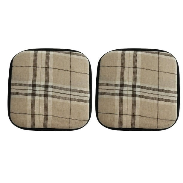 Cojines de silla antideslizantes de 2 piezas para sillas de comedor Cojín de asiento para cocina 30cm