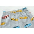 thumbnail image 6 of POPTEM Toddler Boys Cotton Pajamas Car Printed Long Sleeve Kids Sleepwear 2-Piece 3T, 6 of 7