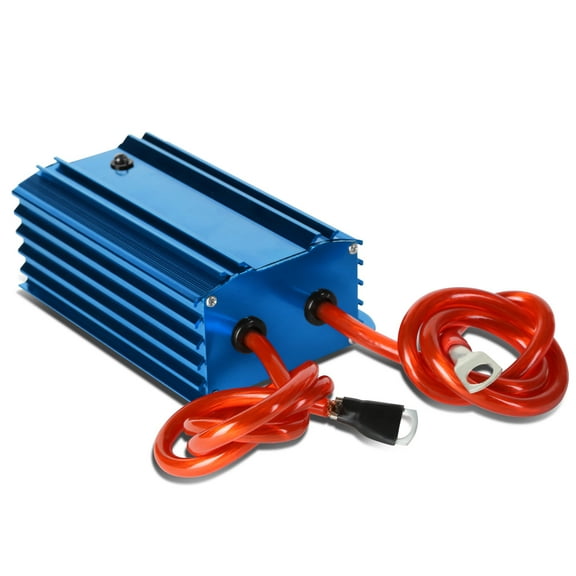 DNA Motoring VS-BL Universal Electric System Car Battery Voltage Stabilizer Regulator w/ Cable (Blue)