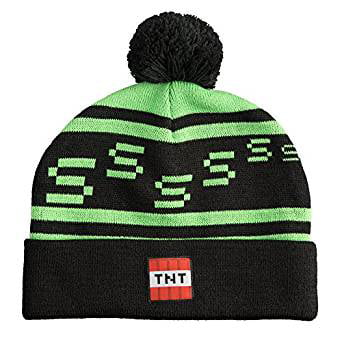 Beanie - Minecraft - Creeper TNT Hat Cap Licensed New