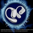 thumbnail image 6 of Open Ear AC600 Headphones, Bluetooth 5.4 Wireless Earbuds with HiFi Stereo, Clip-On Earbuds with ENC Clear Call, 21H Playtime, Touch Control, IPX6 Waterproof Wireless Headphones for Workouts - White, 6 of 9
