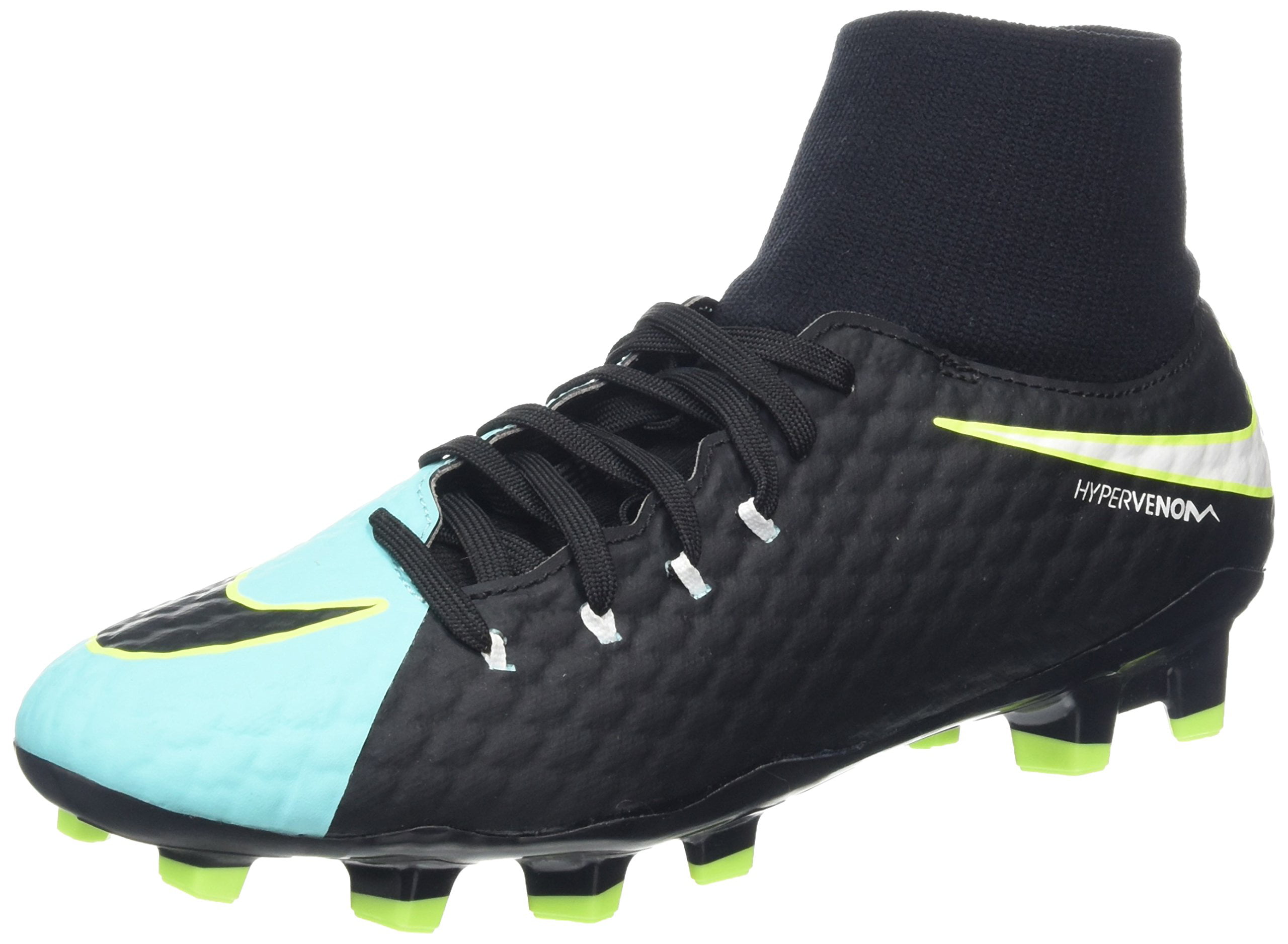 ontwerp mozaïek fysiek Nike Women's Hypervenom Phelon III Dynamic Fit FG Soccer Cleat Aqua/Black -  Walmart.com