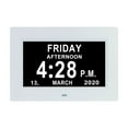 thumbnail image 1 of HLONK Digital Wall Calendar 7-Inch Large Display Digital Calendar Clock Easy-Read Dementia Clock with Medication Reminders Multifunctional Alarm & Photo Frame, 1 of 1