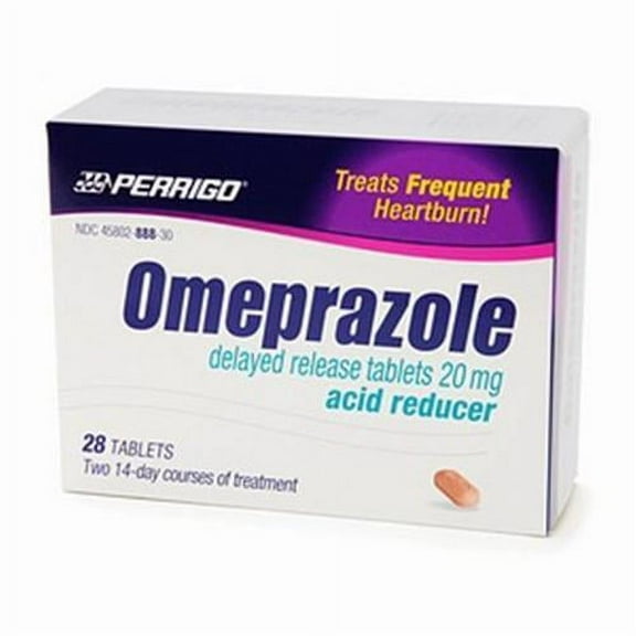 Perrigo Omeprazole Delayed Release Tablets, 20mg 28 ea