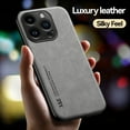 thumbnail image 2 of Magnetic Leather Case for iPhone 16e 16ProMax 16Pro 16Plus 16 15ProMax 15Pro 15Plus 15 14ProMax 14Pro 14Plus 14 13ProMax 13Pro 13 13Mini 12ProMax 12Pro 12 12Mini 11ProMax 11Pro 11 XSMax XS XR X 8Plus, 2 of 10