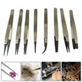 thumbnail image 5 of ESD Anti-Static Tweezers Industrial Tweezers With Replaceable Carbon Fiber Tips, 5 of 5