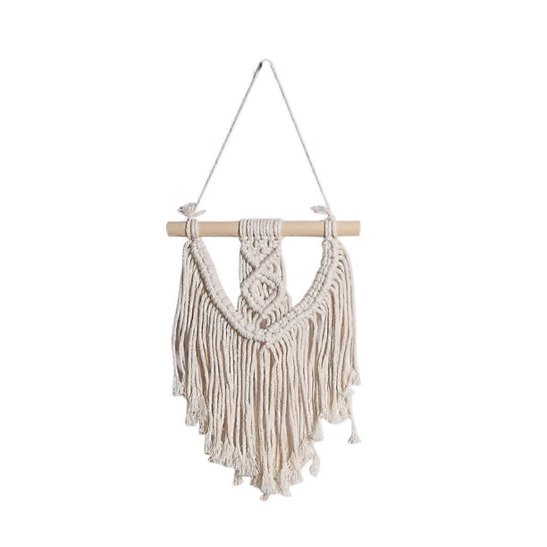 Tapisserie Tisse - tisss la main Boho Chic Wall Art Bohemian pour le salon, dcoration pour la maison (20*28cm)
