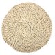thumbnail image 1 of Paquete de 3 manteles individuales tejidos, manteles individuales de cáscara de maíz natural, manteles redondos trenzados de paja, cargadores para platos de cena, manteles individuales de pa, 1 of 5