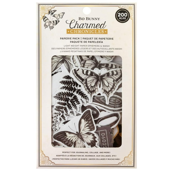 Bo Bunny Charmed Chronicles Paperie Pack-200 Pieces