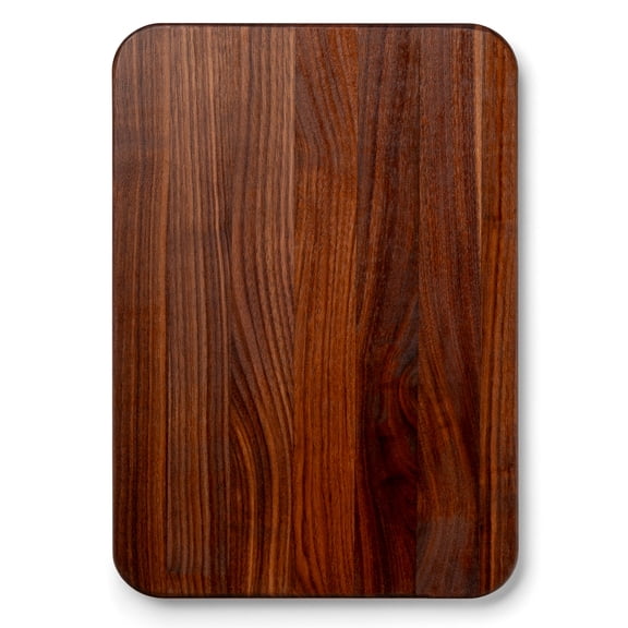 John Boos Walnut 4 Cooks Cutting Board for Kitchen Prep and Serving, 17" x 12" x 1" Thick
