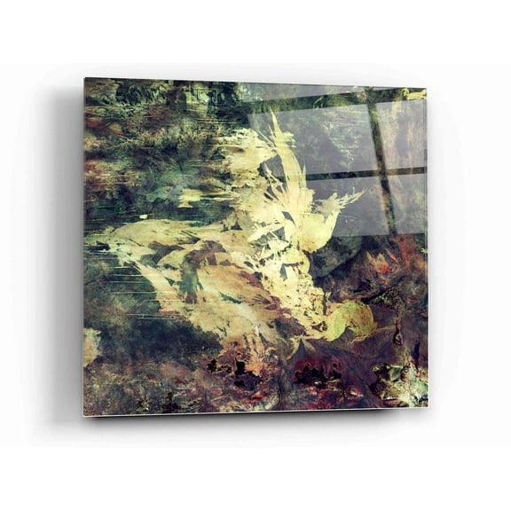 Epic Art 'Earth As Art: Sandy Scars' Acrylic Glass Wall Art, 12"x12"