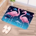 thumbnail image 5 of Flamingo Kitchen Mat Outdoor Carpet Indoor Mat - Polyester Non-Slip Machine Washable, 5 of 6