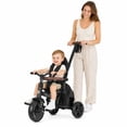 thumbnail image 2 of QPlay Baby Tricycle, 8-in-1 Foldable Toddler Tricycle Stroller for Baby 10 Months to 6 Years Old, Kids Trike for 2-5 Boys & Girls with Adjustable Handle, Triple Footrest, Canopy & Storage Bag, 2 of 9