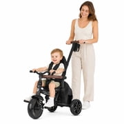 QPlay Tricycle Stroller Comfo Max 8-in-1 Foldable Toddler with Adjustable Handle for 10 Months to 6 Years Old