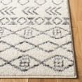 thumbnail image 2 of SAFAVIEH Tulum Kade Distressed Geometric Area Rug, Ivory/Grey, 6'7" x 6'7" Round, 2 of 8