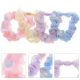 thumbnail image 4 of 10pcs Mesh Hair Scrunchies Ponytail Holders Elastic Hair Bands Hair Ties for Girls, 4 of 4