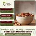thumbnail image 4 of Organic Way True Ceylon Cinnamon Sticks (Cinnamomum Verum) - Adds Flavour | Organic & Kosher Certified | Raw, Vegan, Non GMO & Gluten Free | USDA Certified | Origin - Sri Lanka (2 Oz), 4 of 9