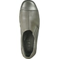 thumbnail image 3 of Kozi Soulier Mocassin Décontracté Confortable pour Femmes à Enfiler OY9215 avec Bout Carré Droit et Goussets Doubles Pewter, 3 of 8