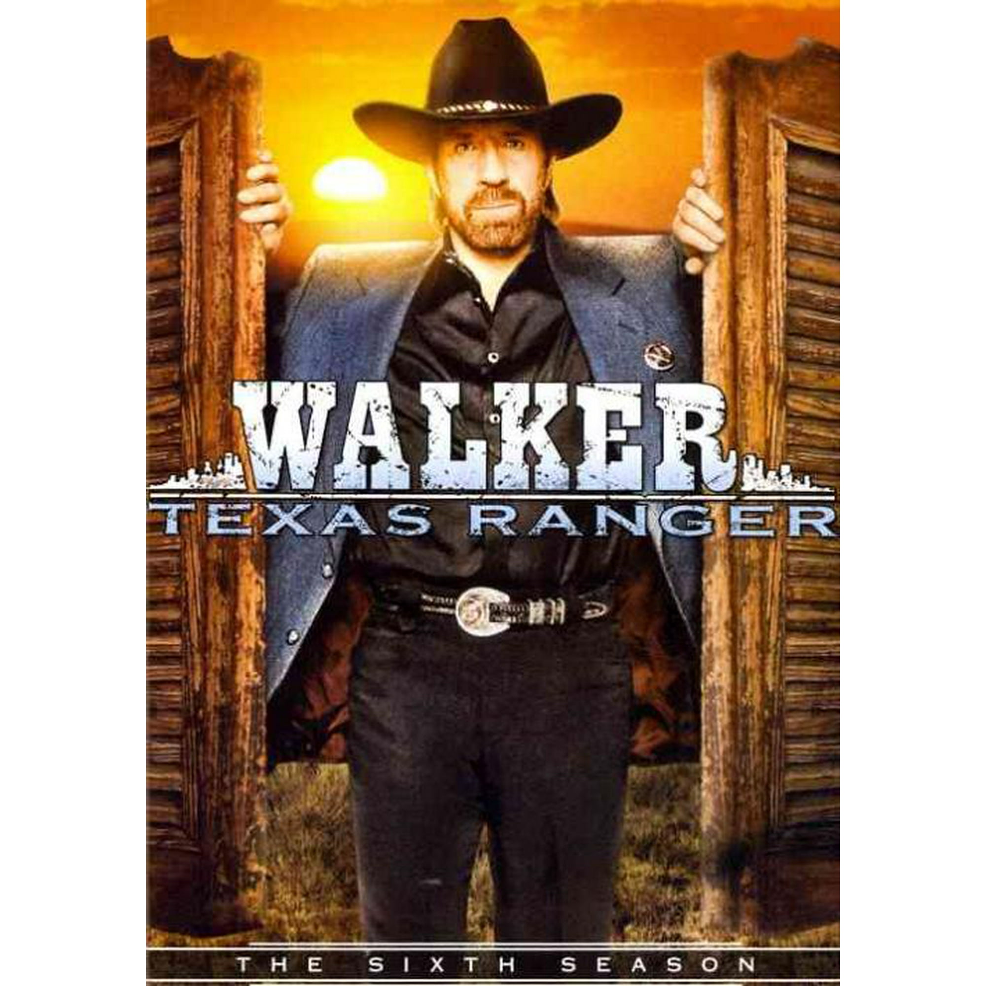 Walker Texas Ranger The Complete Sixth Season DVD Walmart