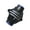 Black Blue, variant on Sportteer Alignment Tool Golf Ball Alignment Golf Ball Alignment Clip: Plastic 360-Degree Rotation Aiming Scribing Professional Line Drawing Portable Three Line