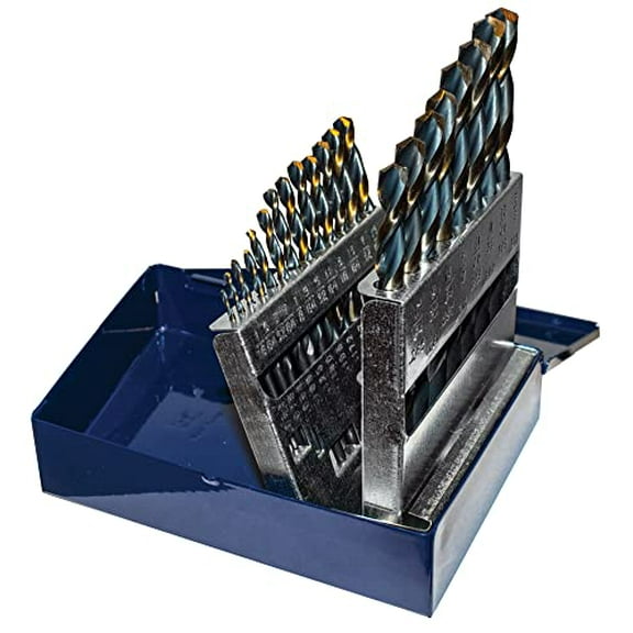 Century Drill & Tool 25242 Pro Grade Charger Drill Bit Index Set, 21-Piece