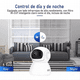 thumbnail image 3 of Cámara de Seguridad LAB.G 360° Wifi 2mp Visión Nocturna 1080p Blanco, 3 of 5
