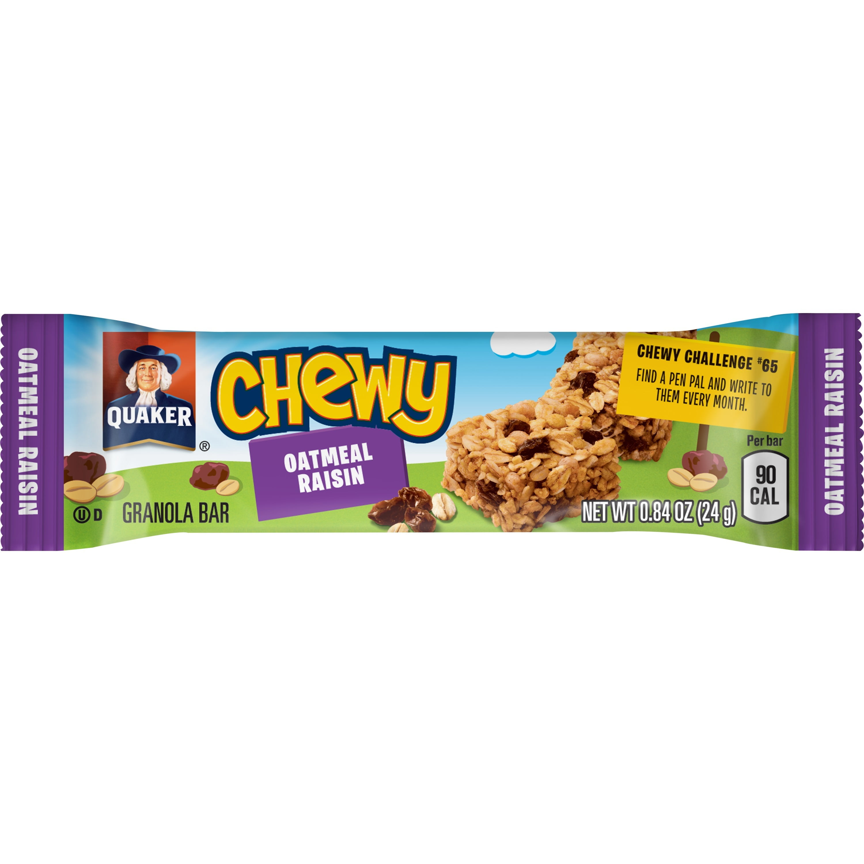 Quaker Chewy Granola Bars Oatmeal Raisin Nutrition Facts Runners High