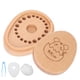 thumbnail image 5 of Caja de madera para guardar dientes de bebé con diseño de tigre, organizador de recuerdos para baby shower, regalo de cumpleaños, 5 of 14