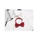 thumbnail image 5 of CORBATA DE LAZO PREHECHA INSPIRE CHIC PARA HOMBRES CON PUNTOS DE POLKA, CORBATAS PARA BODAS Y FIESTAS, ROJA, TALLA ÚNICA, 5 of 5