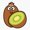 1pcs, variant on New Zealand Kiwi Fruit Er, Phone Decal Water Bottle Stickers Car Decals, Funny Birthday Gift