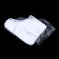 thumbnail image 3 of 200pcs Disposable Transparent Foot Covers Plastic Booties Foot Therapy Bags for Women Men, 3 of 9