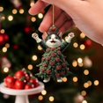 thumbnail image 1 of TIMIFIS Acrylic Tags Rose 2D Flat Decorative Pendant Car Rearview Mirror Backpack Decoration Small Accessories Pendant Car Accessories, 1 of 3