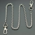 thumbnail image 4 of Stainless Steel Long Metal Wallet Chain Leash Pant Jean Keychain Ring Clip Men‘s Hip Hop Jewelry, 4 of 7