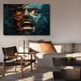 thumbnail image 6 of Abstract Decorative Painting Of Human Face Framed Gallery Poster Decorative Painting Canvas Wall Art Living Room Posters Bedroom Painting,Frame-style,28×41inch (70×105cm), 6 of 8