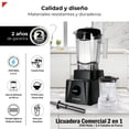 thumbnail image 3 of Licuadora Comercial 3 En 1 2500 W / 3.4 C.F Bogner BSB10XG, 3 of 9