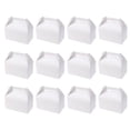 thumbnail image 1 of BRIGHTFUFU 12 cajas de cartón blancas para dulces, galletas, pasteles, recuerdos de boda, regalos de bricolaje, postres, frutas y fiestas., 1 of 7