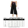 thumbnail image 5 of Women High Waisted Wide Leg Palazzo Pants, 5 of 5